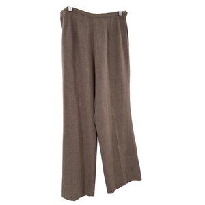 Emmelle Womens‎ Medium Tan High-Waisted Trousers